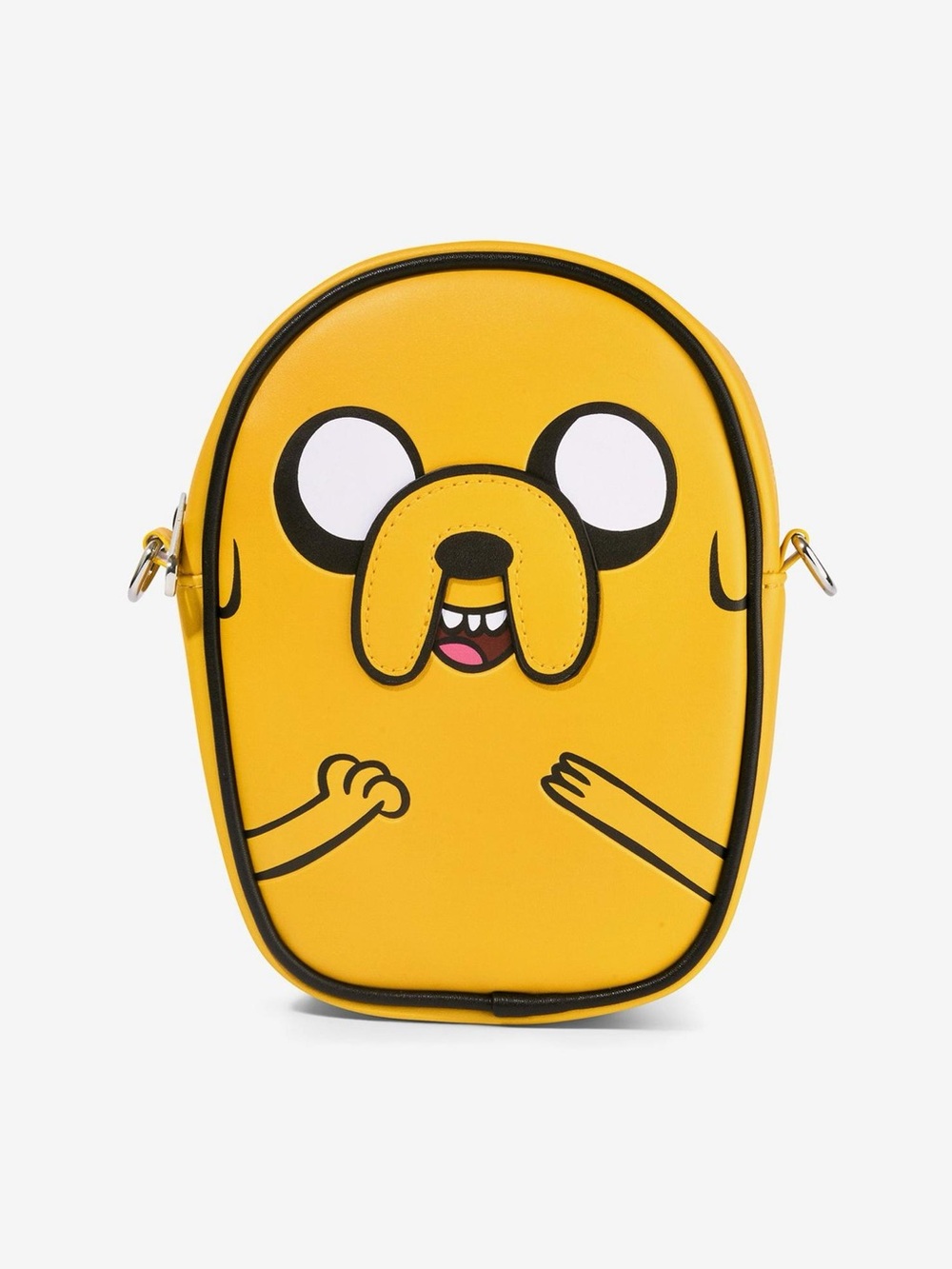 NWT Adventure Time Jake the dog Close Up Yellow Crossbody Bag